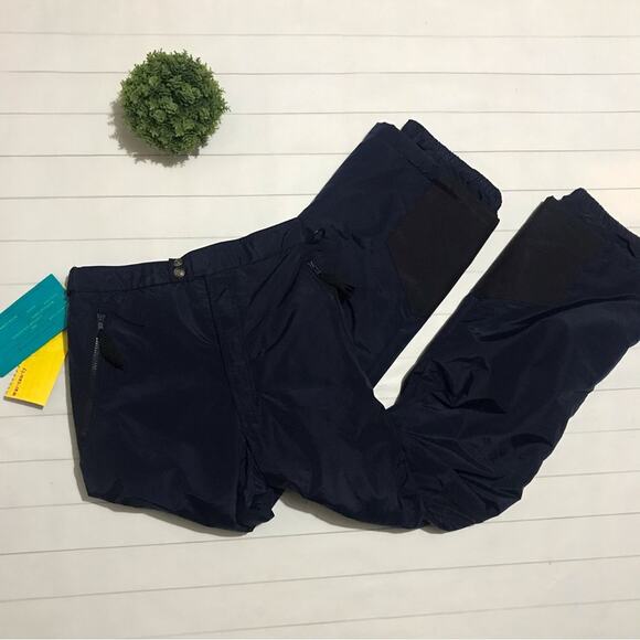 Sierra Sport NWT Incline Fleece Lined Ski Snow Pants Midnight Navy Blue Medium‎ - Picture 1 of 4